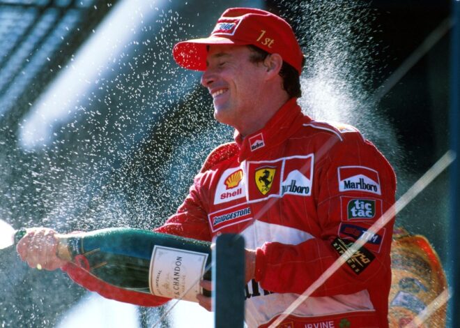 El día que Eddie Irvine sorprendió y se convirtió en ganador con Ferrari en la F1 El día que Eddie Irvine sorprendió y se convirtió en ganador con Ferrari en la F1