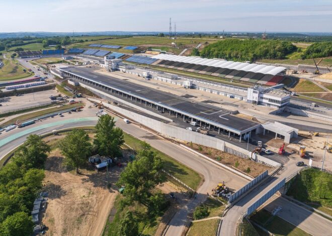 Las obras en Hungaroring avanzan más rápido de lo esperado Las obras en Hungaroring avanzan más rápido de lo esperado