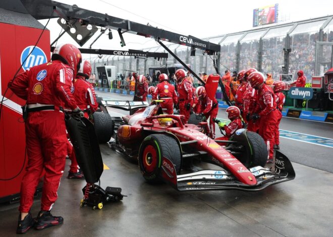Hamilton debuta entre tensos mensajes de radio y falta de información de Ferrari