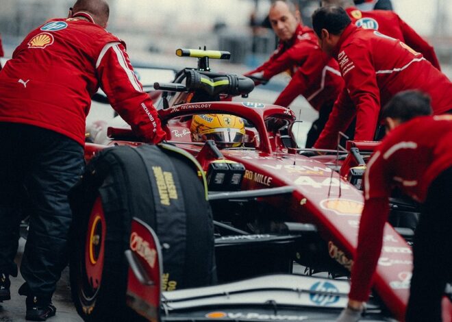 La "anomalía" que puso fin a los test de Hamilton y Ferrari en Bahréin