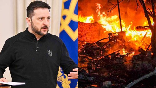 Zelensky instó a Donald Trump a ver la devastación que causó la invasión rusa en Ucrania