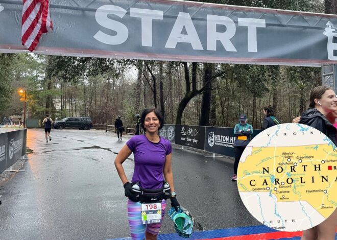 El increíble récord de una mujer de Carolina del Norte: corrió 7 maratones en 7 continentes en una semana El increíble récord de una mujer de Carolina del Norte: corrió 7 maratones en 7 continentes en una semana