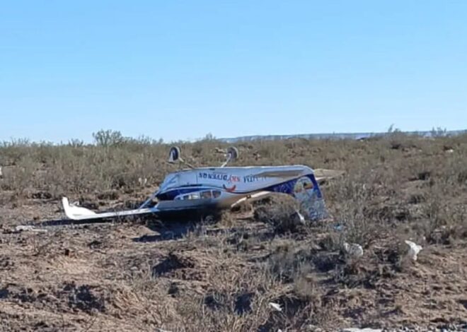 Tragedia en Río Negro: una avioneta se desplomó luego de impactar y matar a un joven que filmaba el vuelo Tragedia en Río Negro: una avioneta se desplomó luego de impactar y matar a un joven que filmaba el vuelo