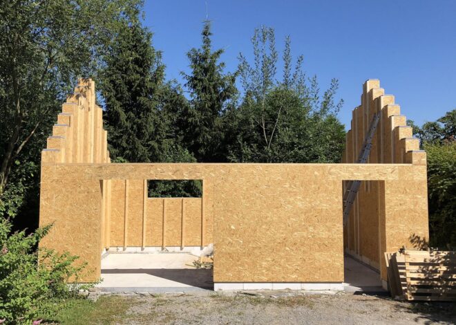 Cómo es el sistema de bloques de madera que permite construir casas en siete días sin usar cemento