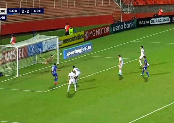 Godoy Cruz reaccionó tras sus errores defensivos y casi le gana a Gremio a los 94 minutos, por la Copa Sudamericana
