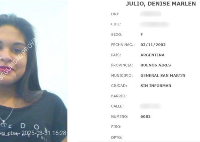 Una policía fue baleada por motochorros en San Martín y se encuentra en estado crítico Una policía fue baleada por motochorros en San Martín y se encuentra en estado crítico