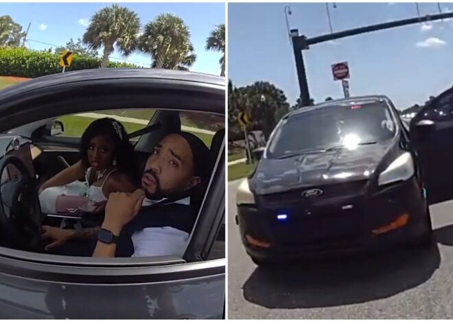 “Correr hacia el altar”: llegaba tarde a su boda en Florida, cometió una infracción grave y fue detenida por la policía