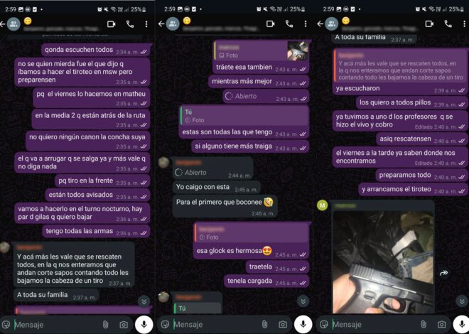 Alumnos de una escuela de Escobar organizaban un tiroteo en las aulas Alumnos de una escuela de Escobar organizaban un tiroteo en las aulas