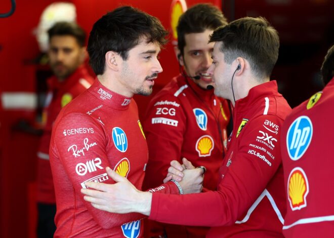 Leclerc admite que Ferrari no podía pelear ante McLaren y Red Bull en Japón Leclerc admite que Ferrari no podía pelear ante McLaren y Red Bull en Japón