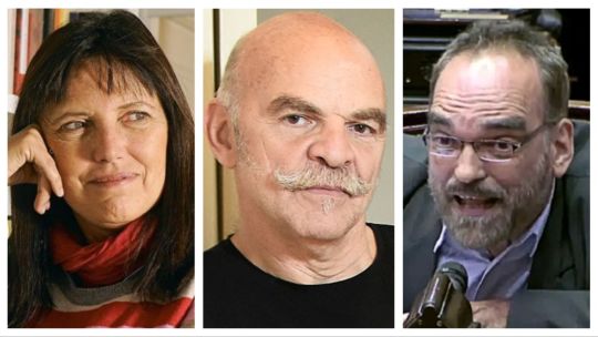 Fernando Iglesias quiso 'crucificar' a Claudia Piñeiro, y terminó peleando con Martín Caparrós Fernando Iglesias quiso 'crucificar' a Claudia Piñeiro, y terminó peleando con Martín Caparrós