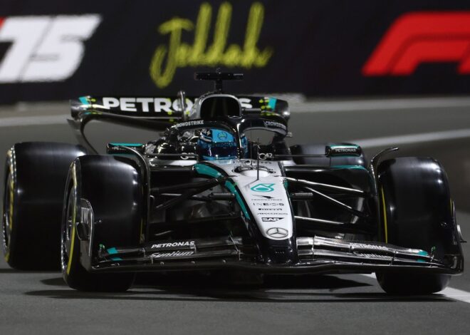Cómo Mercedes 'cocinó' los neumáticos en el GP de Arabia Saudita Cómo Mercedes 'cocinó' los neumáticos en el GP de Arabia Saudita