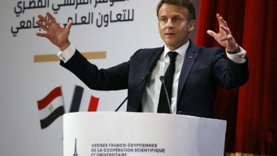En medio del conflicto en Gaza, Macron desliza que Francia podría reconocer al Estado palestino en junio