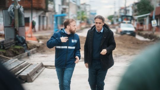 Otermín y Katopodis avanzan con la megaobra de Recondo en Fiorito: homenaje a Maradona y mejoras clave en infraestructura