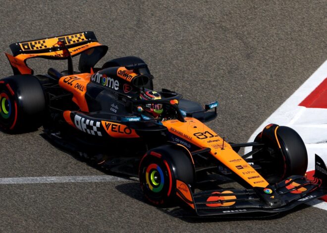McLaren domina la FP3 de Bahréin con Piastri 0s668 delante de Norris McLaren domina la FP3 de Bahréin con Piastri 0s668 delante de Norris