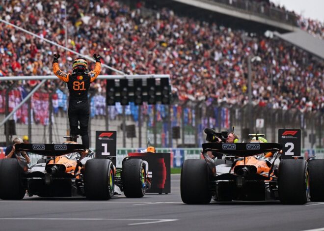 Norris: McLaren tiene una diana en la espalda mientras rivales hablan "basura" Norris: McLaren tiene una diana en la espalda mientras rivales hablan "basura"