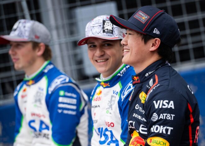 Cómo reaccionaron los pilotos de F1 al intercambio Lawson/Tsunoda