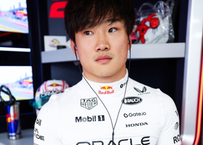 Tsunoda admite que su debut en Red Bull no fue lo que esperaba