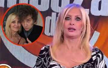 El conmovedor reencuentro de Evangelina Anderson con su hijo Bastián Demichelis tras 8 meses sin verse