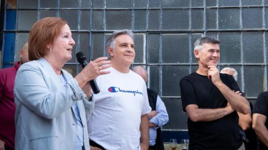 Día del Trabajador: Llaryora, Passerini y Vigo, juntos en un acto en la ciudad de Córdoba