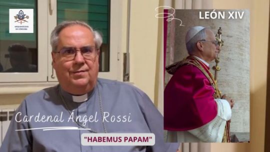El cardenal cordobés Ángel Rossi sobre León XIV: "Tenemos un flor de Papa"