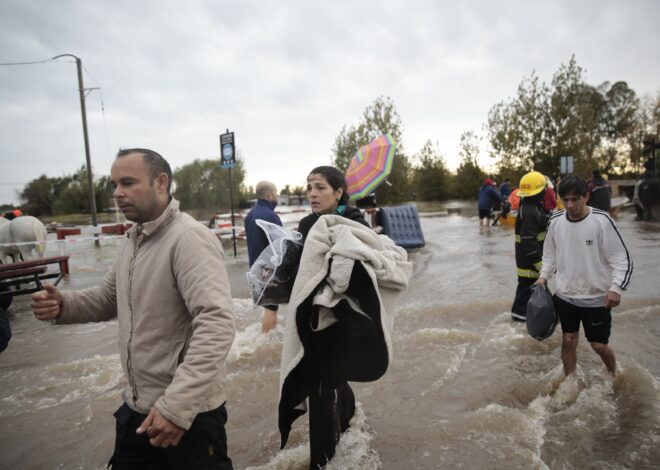 Las fotos y los videos del temporal que azota al AMBA y a la provincia de Buenos Aires
