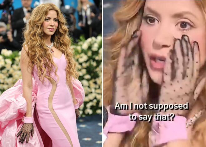 La indiscreción de Shakira en la Met Gala: la cantante habló de más y se dio cuenta cuando ya era tarde