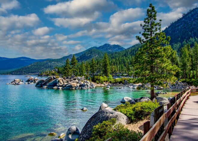 Justo en la frontera de Nevada y California: una paradisíaca playa para visitar este verano en Estados Unidos Justo en la frontera de Nevada y California: una paradisíaca playa para visitar este verano en Estados Unidos