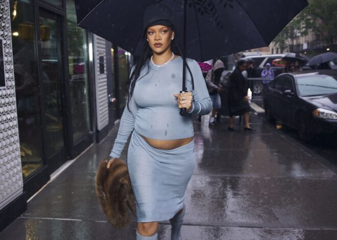 MET Gala 2025: Rihanna apostó por un look con el que lució su nuevo embarazo MET Gala 2025: Rihanna apostó por un look con el que lució su nuevo embarazo