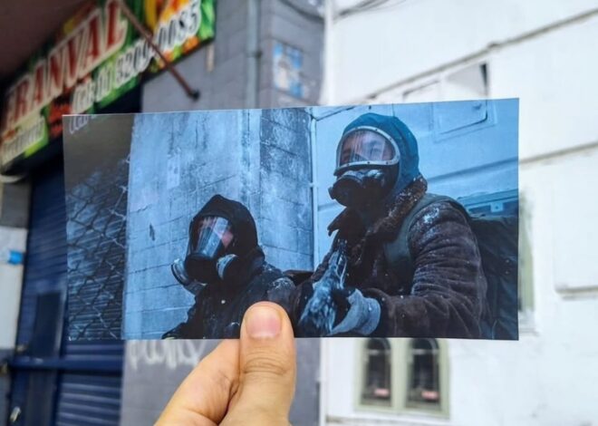 Reconstruyó con fotos las escenas de El Eternauta en la realidad y se hizo viral Reconstruyó con fotos las escenas de El Eternauta en la realidad y se hizo viral