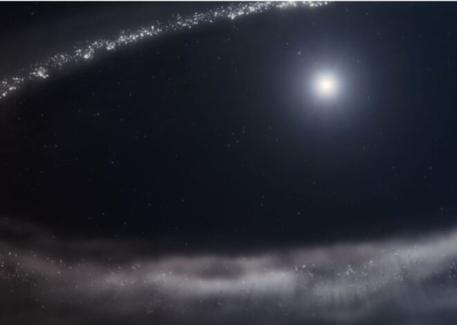 La NASA descubrió discos helados de agua en el borde de un sistema estelar joven
