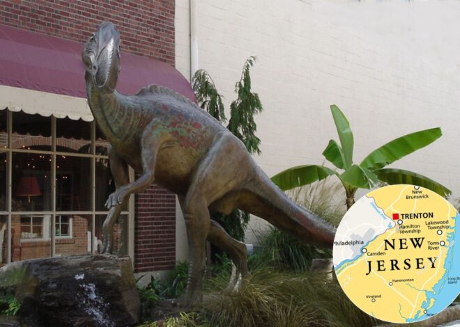 El pueblo, a dos horas de Nueva York, que permite explorar el lugar donde se encontraron los restos del primer dinosaurio de EE.UU.