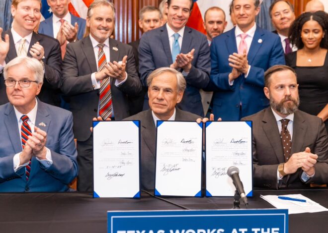 Greg Abbott firma una nueva ley que favorece a los empresarios: las compañías que se mudaron a Texas en 2025