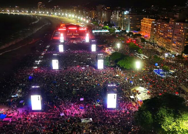 La policía de Brasil frustró un ataque con bombas en el show de Lady Gaga en Río de Janeiro