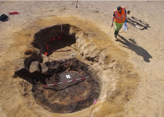 Excavaban en un futuro campo de golf y de casualidad hallaron un tesoro arqueológico Excavaban en un futuro campo de golf y de casualidad hallaron un tesoro arqueológico