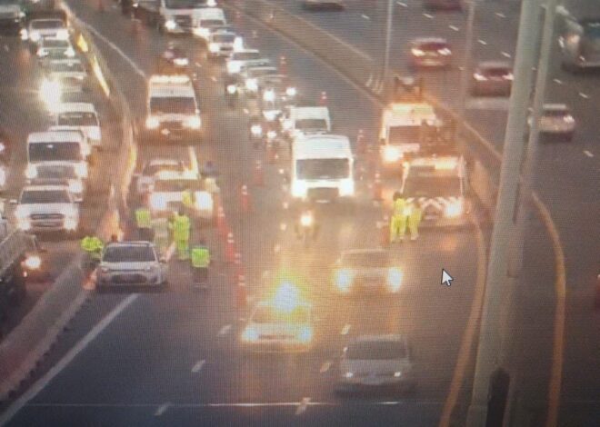 Atropellaron a un hombre que quiso cruzar la autopista Buenos Aires-La Plata Atropellaron a un hombre que quiso cruzar la autopista Buenos Aires-La Plata