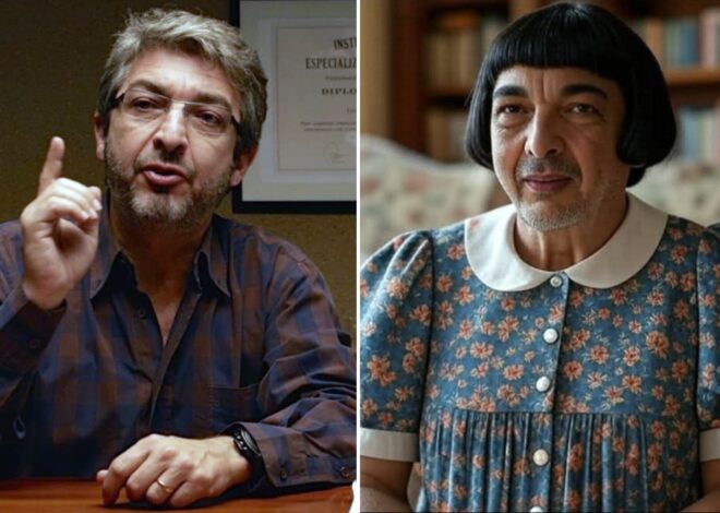 La inesperada reacción de Ricardo Darín ante el meme que lo muestra caracterizado como Mafalda: “No me gustó nada”