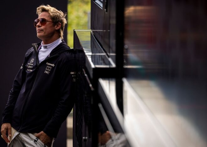 Brad Pitt revela su mensaje a los pilotos antes de rodar la película "F1"