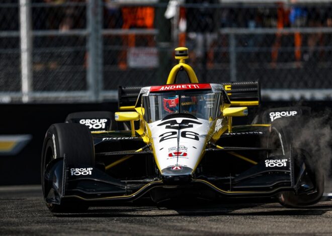 Colton Herta logra la pole de la IndyCar en Detroit; O'Ward es 18º