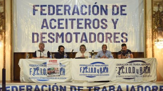 Algodoneros y aceiteros también paran este martes 6 de mayo por mejoras salariales Algodoneros y aceiteros también paran este martes 6 de mayo por mejoras salariales