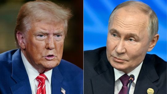 Donald Trump anunció que hablará el lunes con Vladimir Putin para finalizar el “baño de sangre” en Ucrania Donald Trump anunció que hablará el lunes con Vladimir Putin para finalizar el “baño de sangre” en Ucrania