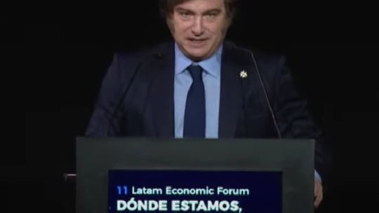 Javier Milei: "Acabo de destruir la teoría de la explotación"