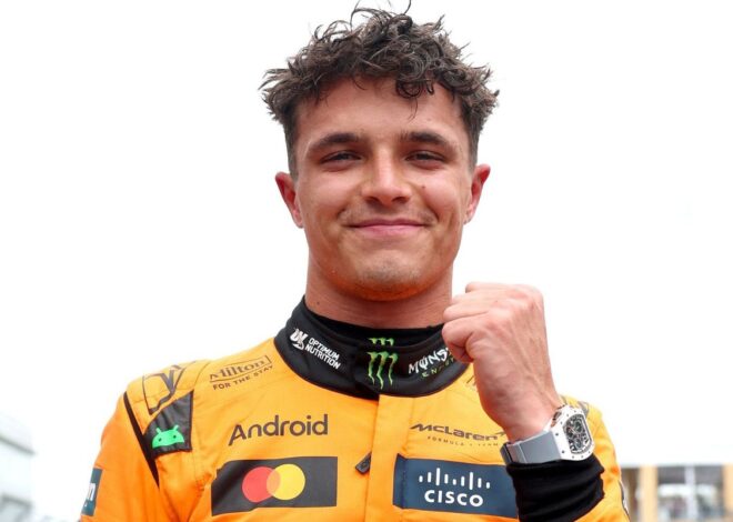 Norris admite su "buena suerte" para ganar la carrera sprint de Miami