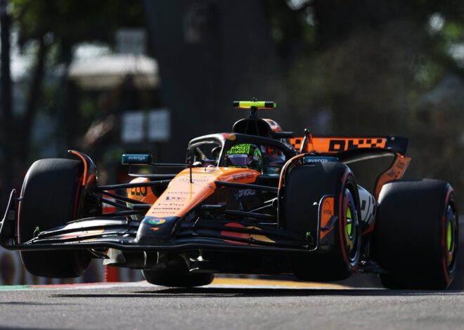 Norris admite que su vuelta en Q3 no fue buena en Imola y el cuarto era lo máximo