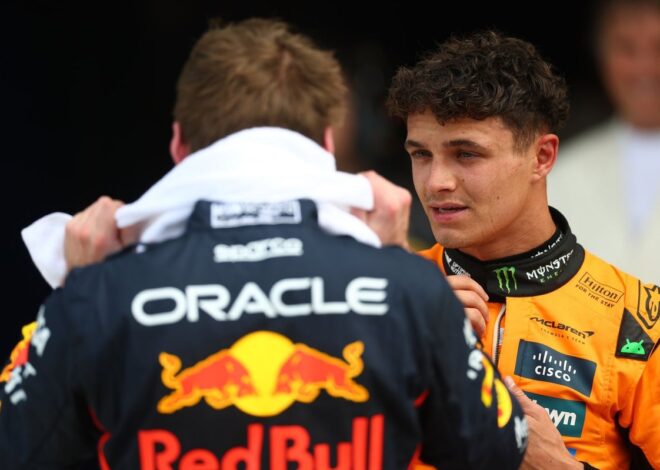 Norris se propone adelantar a Verstappen en la primera curva de Miami Norris se propone adelantar a Verstappen en la primera curva de Miami