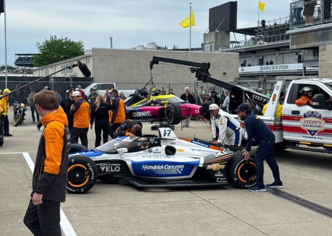 VIDEO: Kyle Larson queda fuera de la Indy 500 tras un choque VIDEO: Kyle Larson queda fuera de la Indy 500 tras un choque