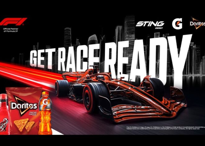 PepsiCo establece una gran alianza con la F1 con varios productos