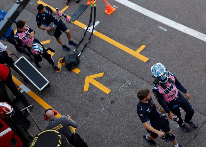 Gasly, con ganas de irse a la casa tras el sábado de Alpine en Mónaco Gasly, con ganas de irse a la casa tras el sábado de Alpine en Mónaco