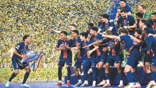 El PSG vapuleó al Inter en una final para la historia El PSG vapuleó al Inter en una final para la historia