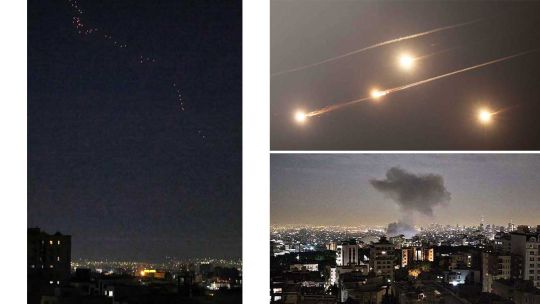 Irán responde al ataque de Israel con una lluvia de misiles sobre Tel Aviv y Jerusalén Irán responde al ataque de Israel con una lluvia de misiles sobre Tel Aviv y Jerusalén