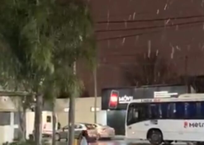 Nieve en Buenos Aires: así se vive la ola polar en varias localidades bonaerenses Nieve en Buenos Aires: así se vive la ola polar en varias localidades bonaerenses